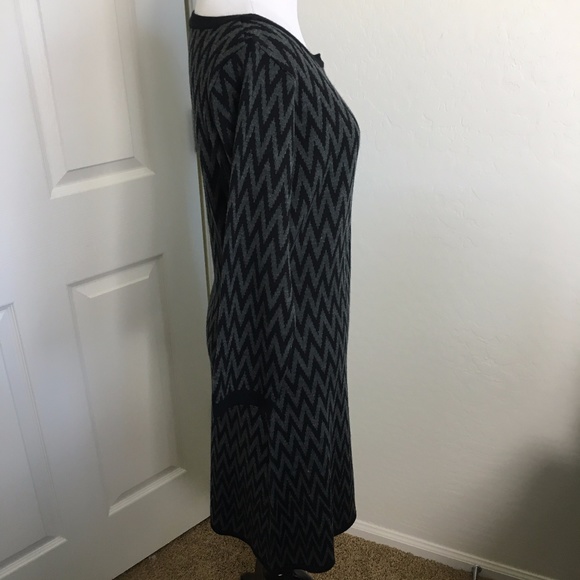 NWT Charming Charlie Chevron Sweater Dress - Picture 7 of 8